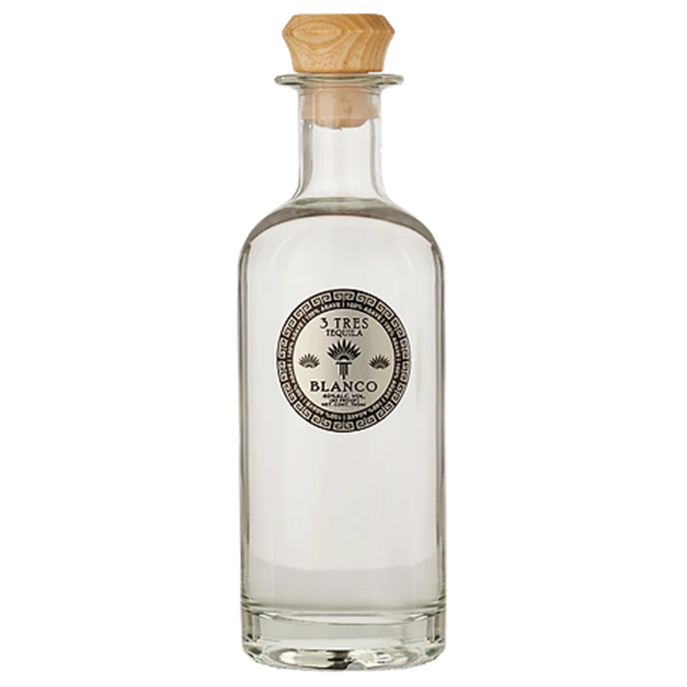 3 Tres Tequila Blanco 100% Agave