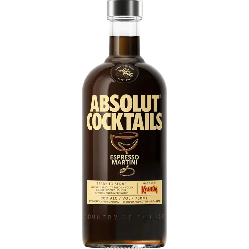 Absolut Espresso Martini Cocktail