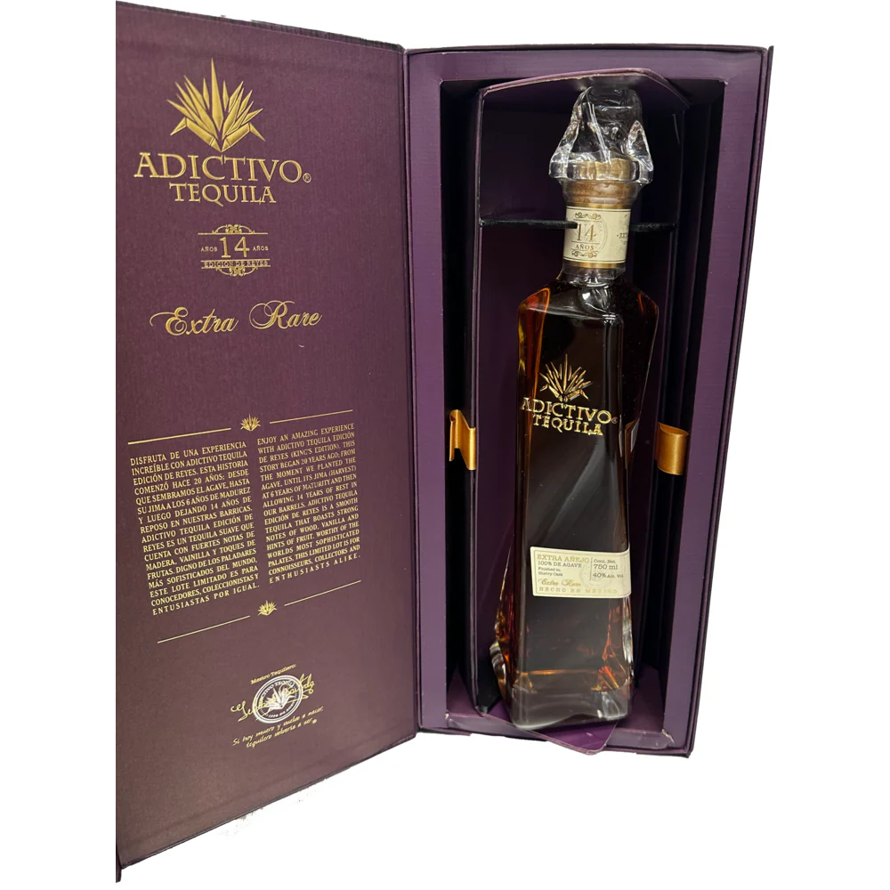 Adictivo Extra Rare Extra Anejo Kings Edition Tequila 14 Years - Image 5