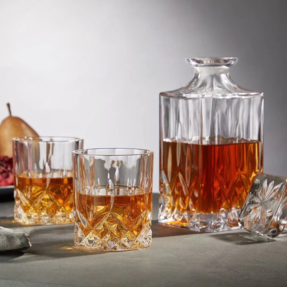 Admiral Crystal Decanter and Tumbler Set - Image 2