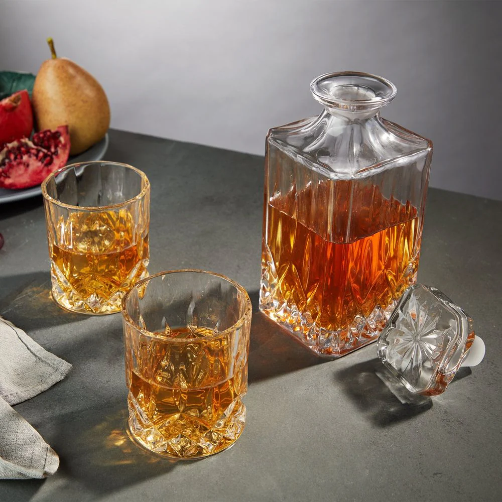 Admiral Crystal Decanter and Tumbler Set - Image 3