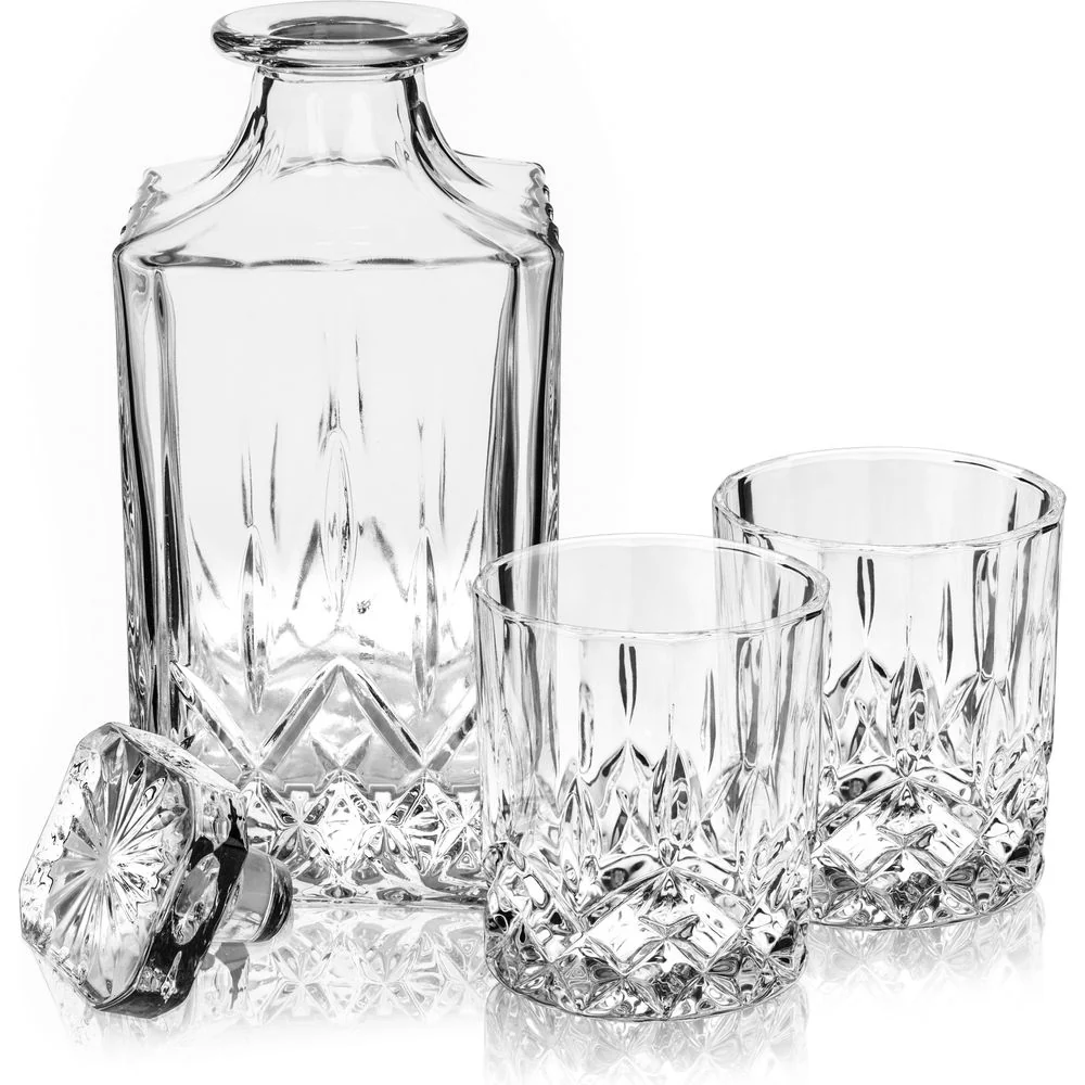 Admiral Crystal Decanter and Tumbler Set - Image 4