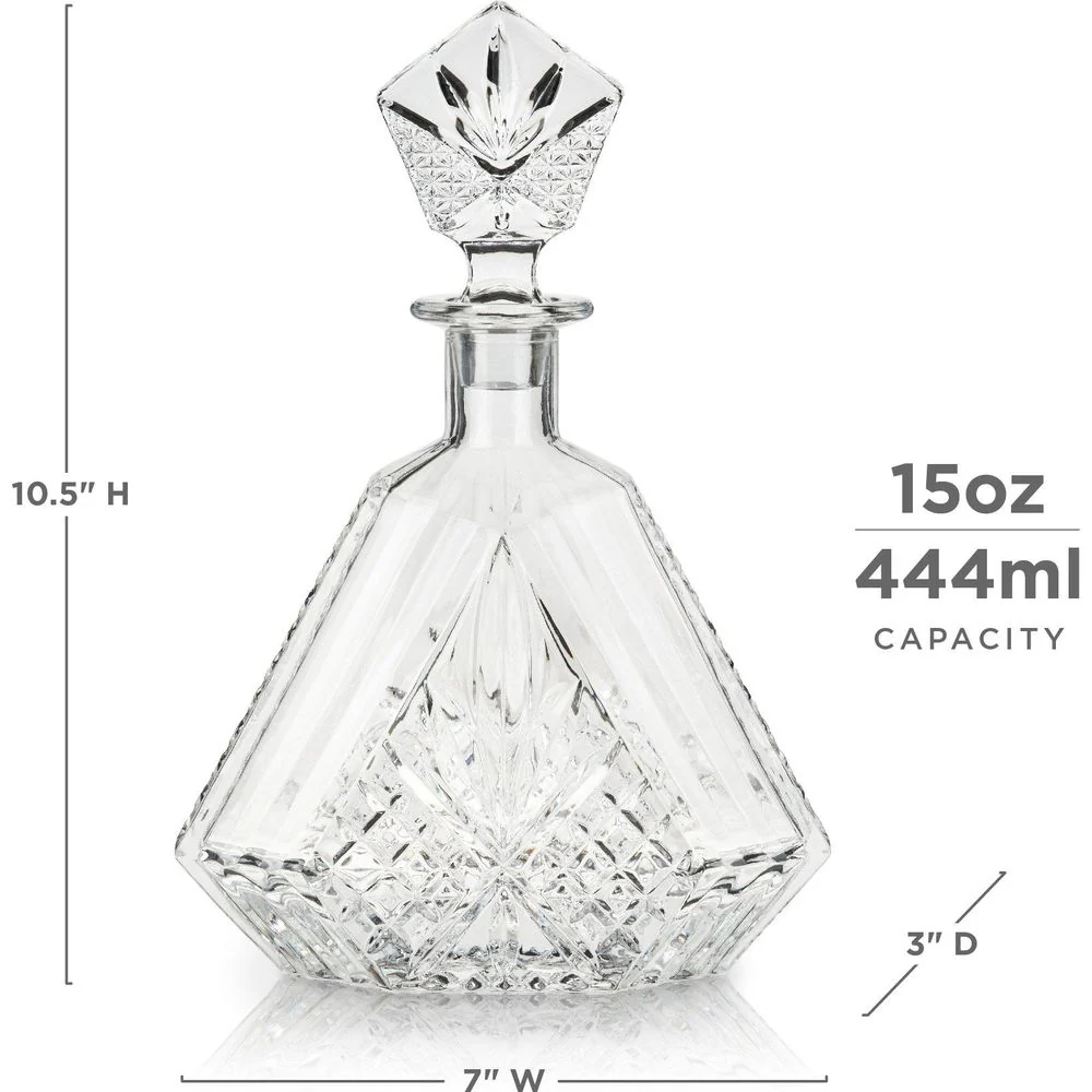 Admiral Crystal Irish Cut Whiskey Decanter - Image 6