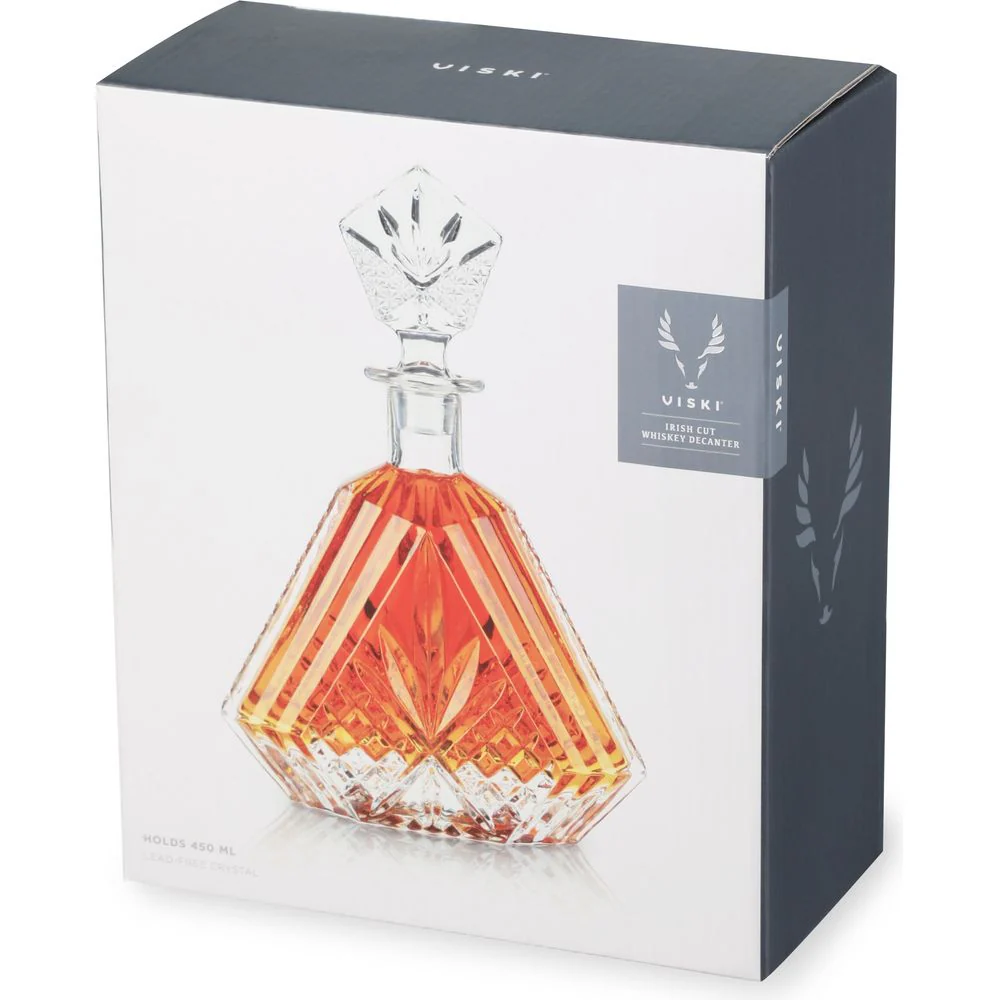 Admiral Crystal Irish Cut Whiskey Decanter - Image 7