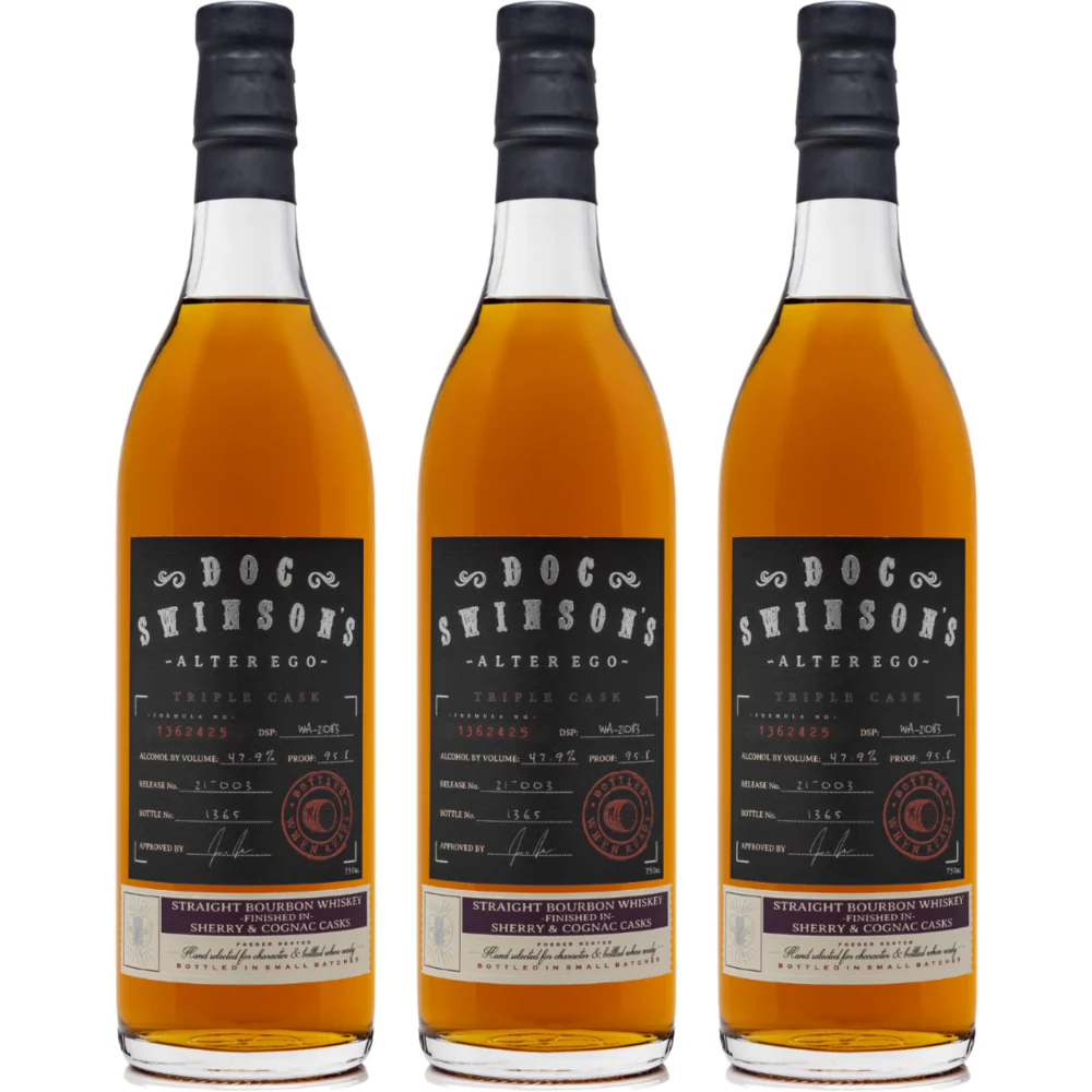 Doc Swinson's Alter Ego Bourbon 3 pack