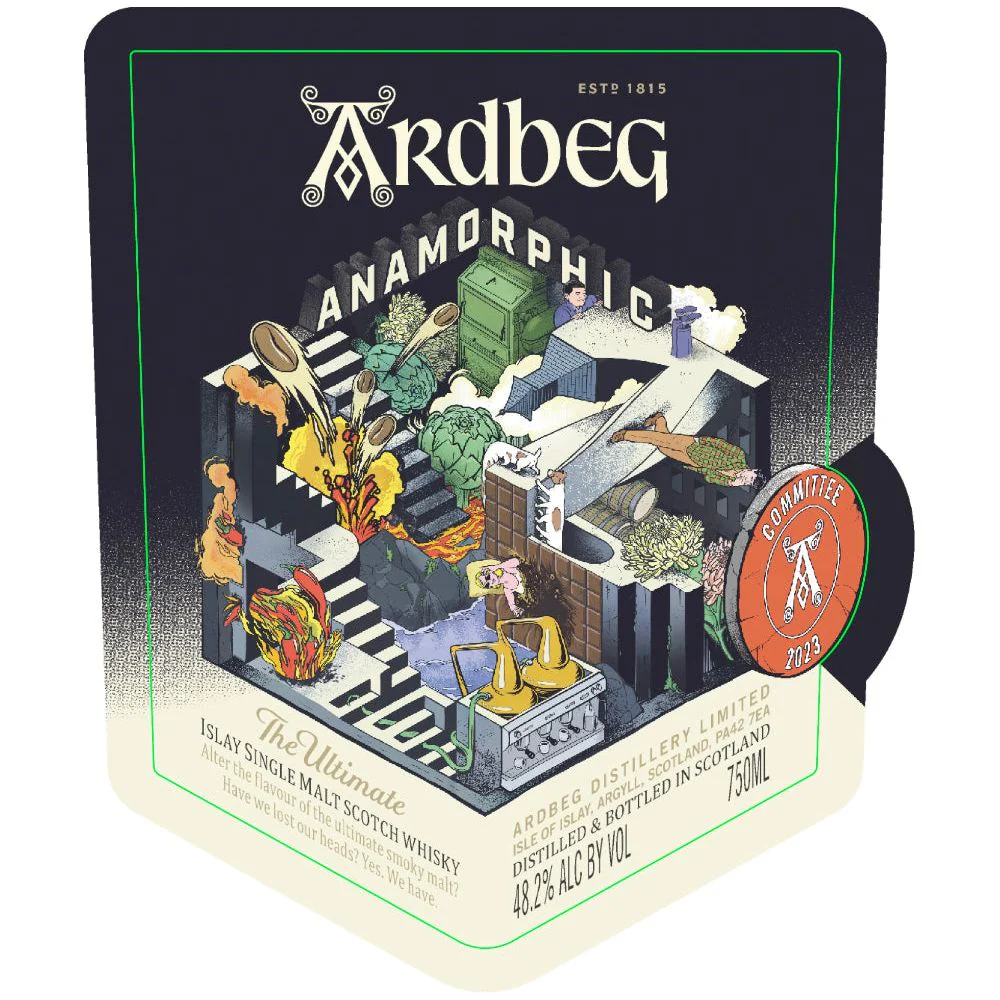 Ardbeg Anamorphic Islay Single Malt Scotch Whisky - 750ml - Image 2