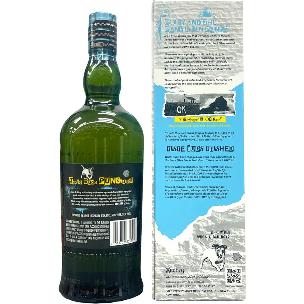 Ardbeg Ardcore Punktured The Ultimate Islay Single Malt Scotch Whiskey (2022 Limited) - Image 2