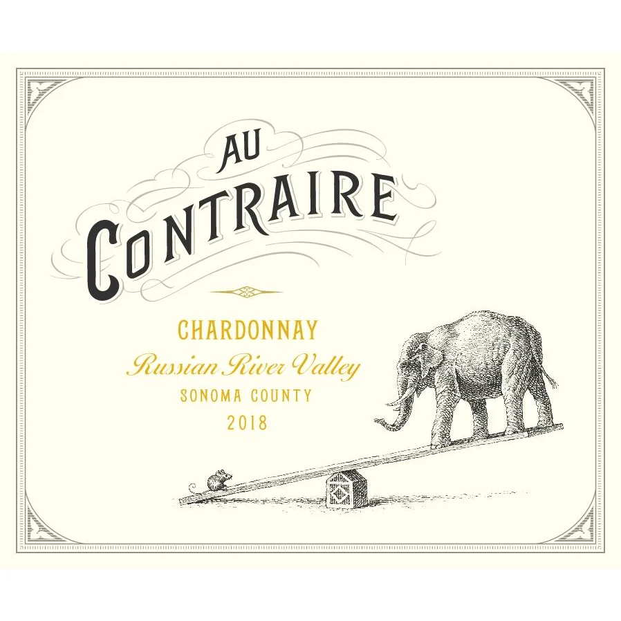 Au Contraire Russian River Valley Chardonnay 750ml