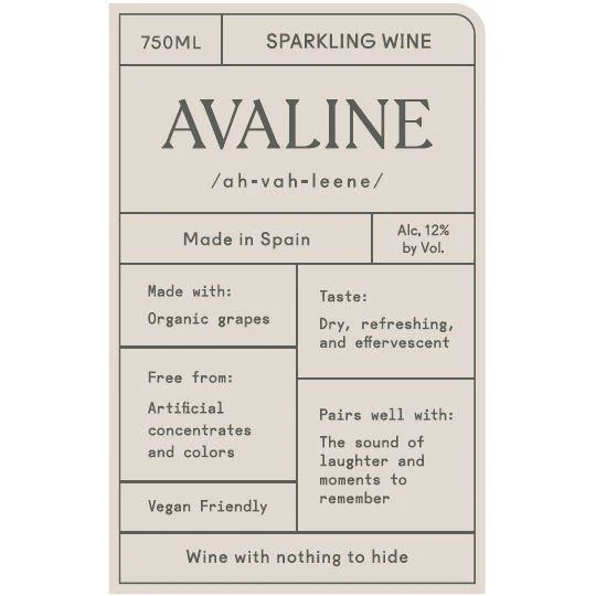 Avaline Spain Sparkling 750ml