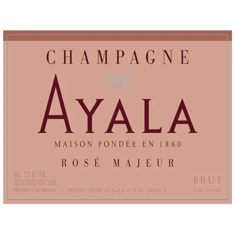 Ayala Rose Majeur Champagne Rose Sparkling 750ml