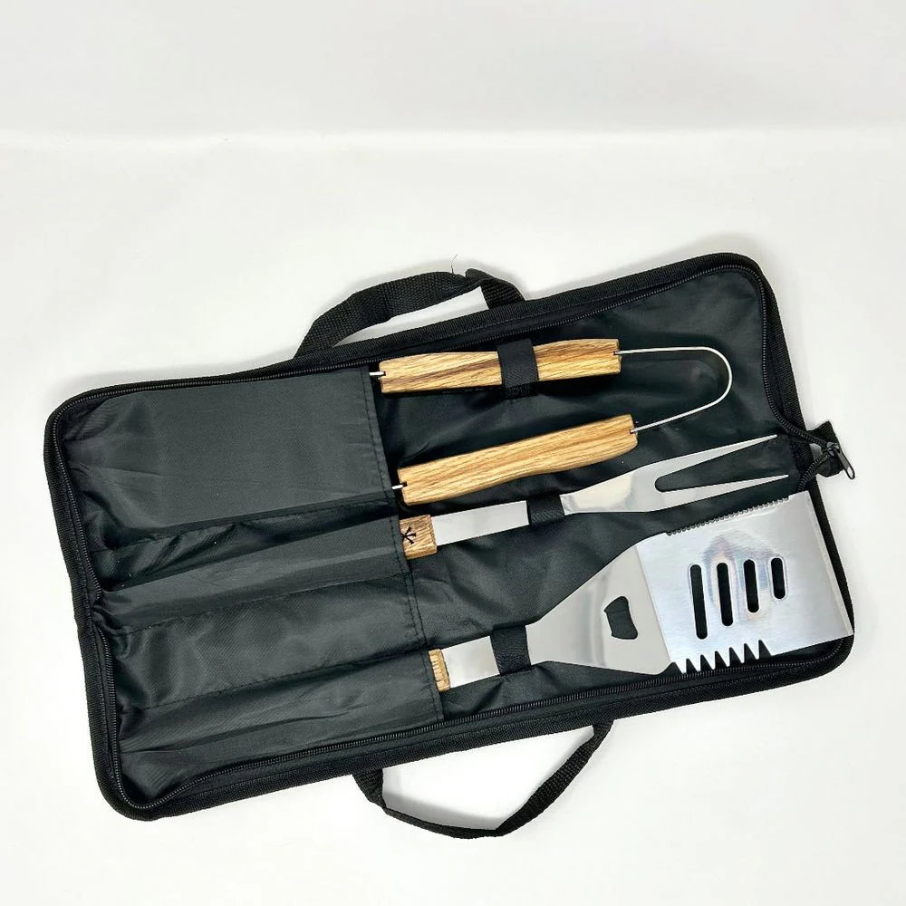 Barrel Stave Grilling Tool Set - Image 2