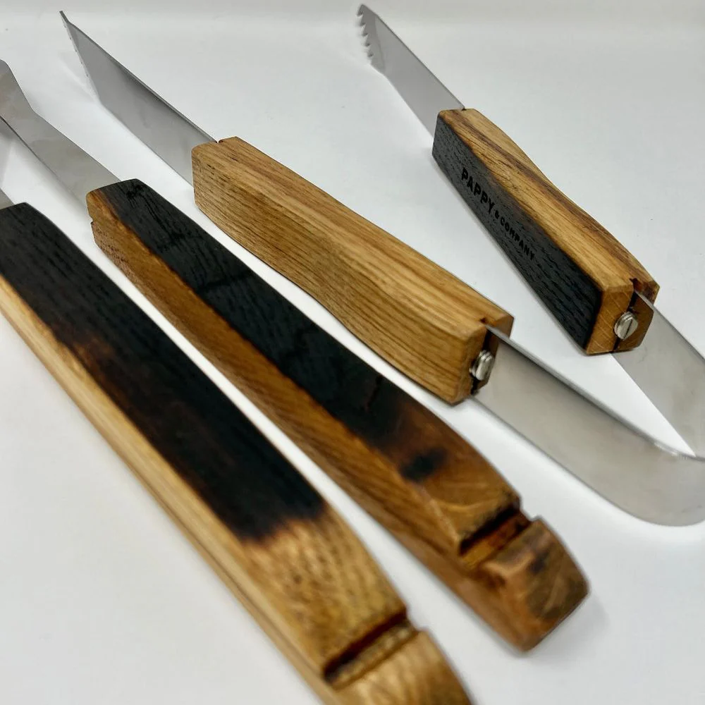 Barrel Stave Grilling Tool Set - Image 8