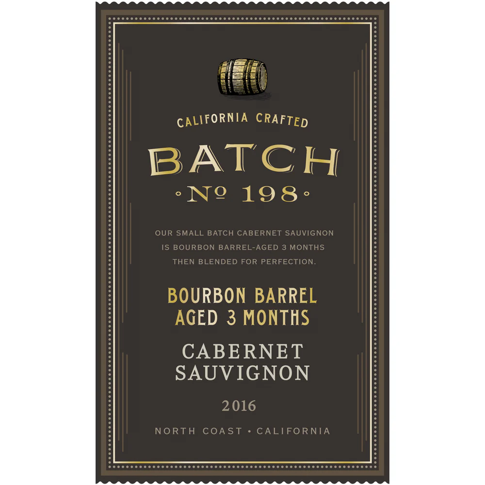 Batch 198 California Cabernet Sauvignon 750ml