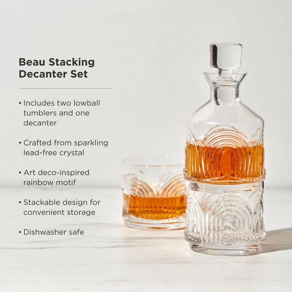 Beau Stacking Decanter Set - Image 5