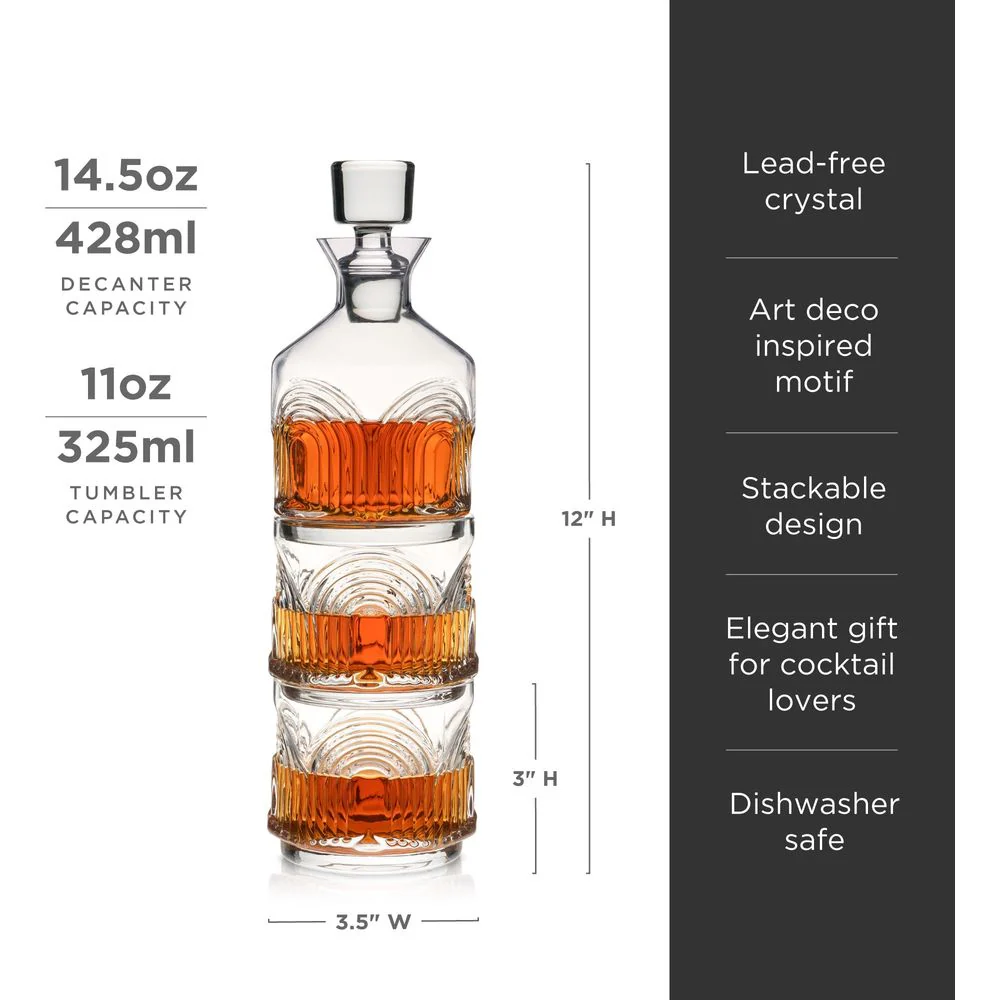 Beau Stacking Decanter Set - Image 6