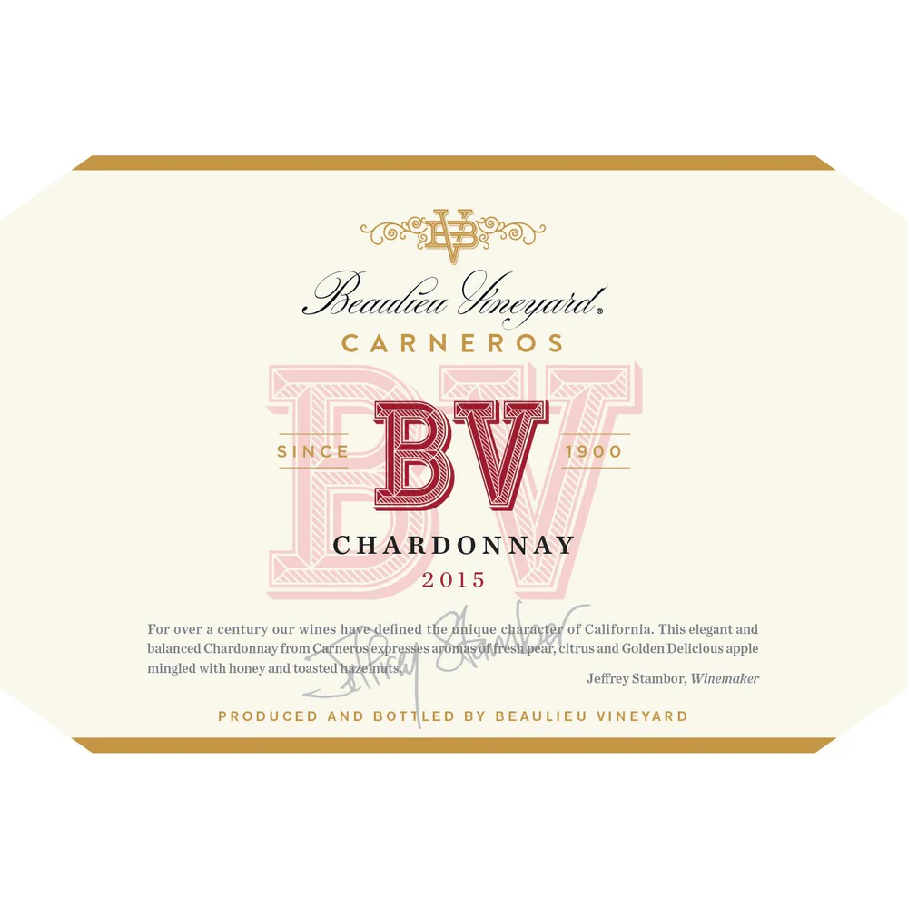 Beaulieu Vineyard Napa Valley Chardonnay 750ml