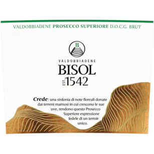 Bisol Prosecco di Valdobbiadene Superiore Brut Crede