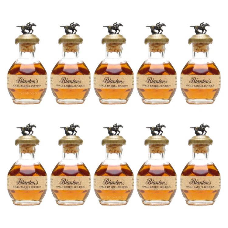Blanton's Miniature Bourbon 50ml 10 Pack Shot Bundle