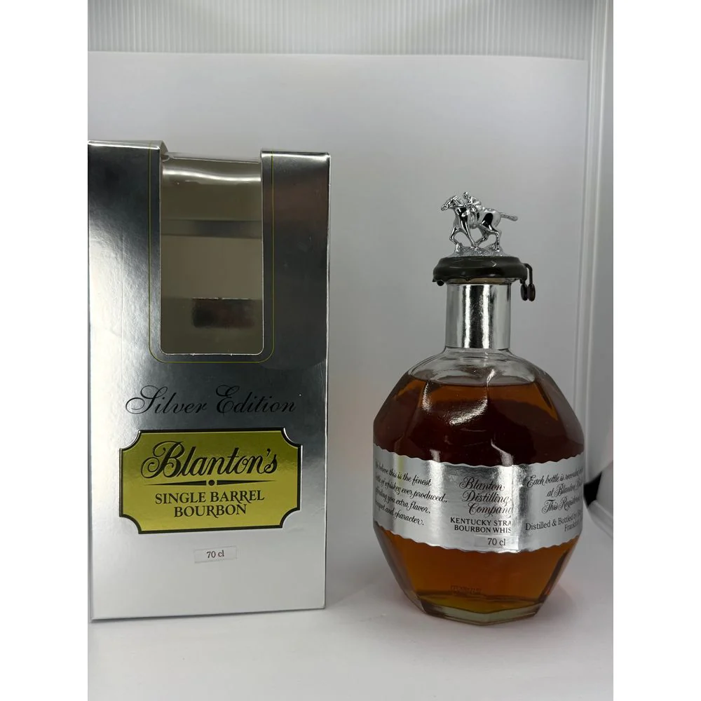 Blanton's Silver Edition Single Barrel Bourbon Rare Box Mint Condition - Image 3