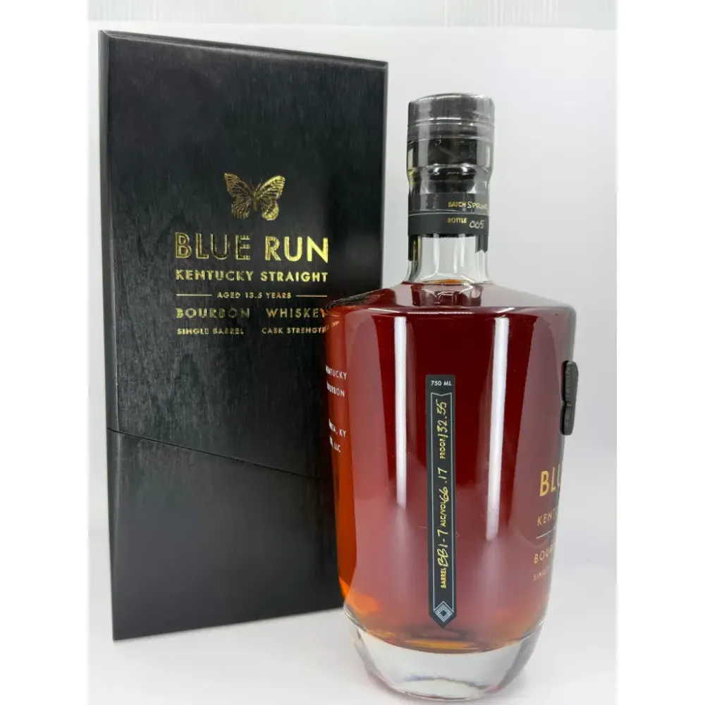 Blue Run 13.5 Year Old Single Barrel Cask Strength Kentucky Straight Bourbon Whiskey Barrel #7 - Image 2
