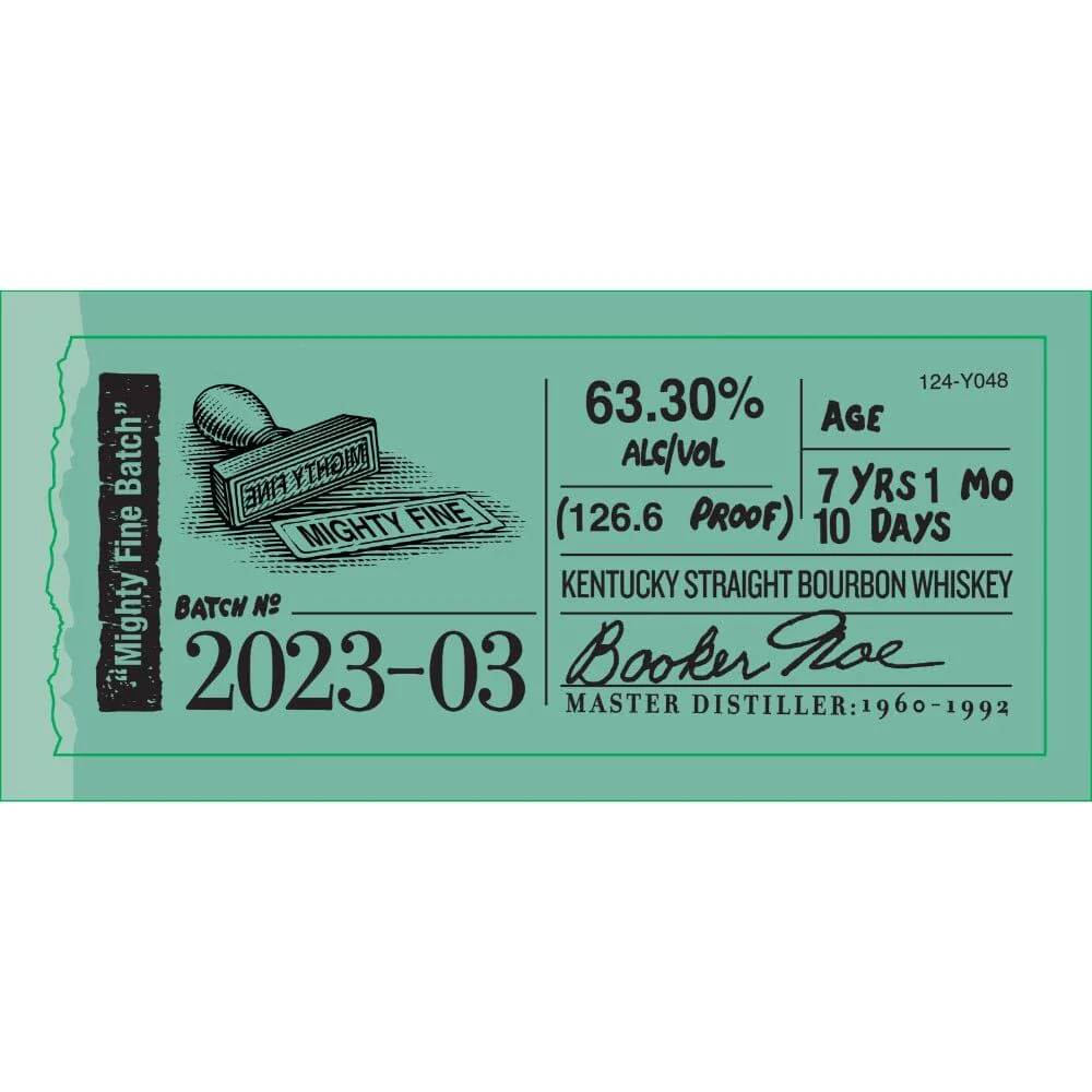 Booker’s Bourbon "Mighty Fine Batch" 2023-03 - Image 2