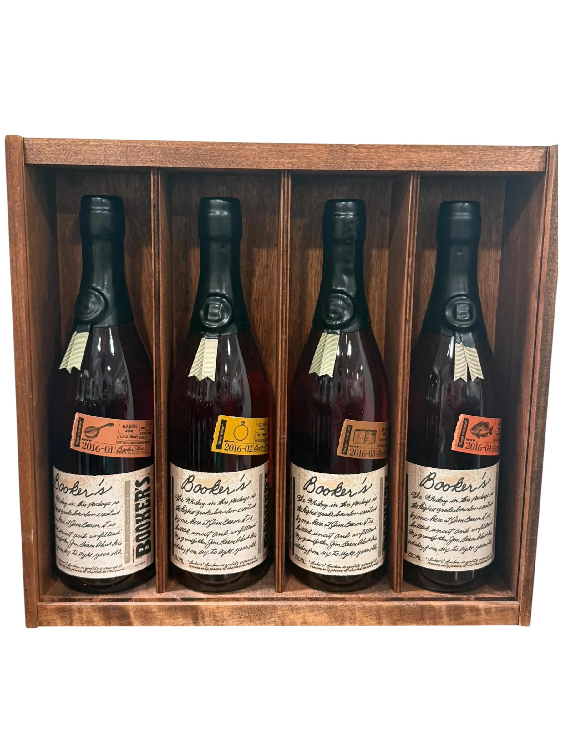 Booker's Bourbon 2016 Batch Collection Vertical + 25th Anniversary - Image 2