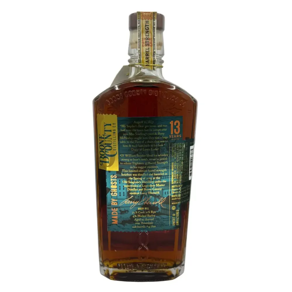 Boone County 13 Year 115.72 Proof Liquor Barn Series 4 Barrel B0549 - Image 2