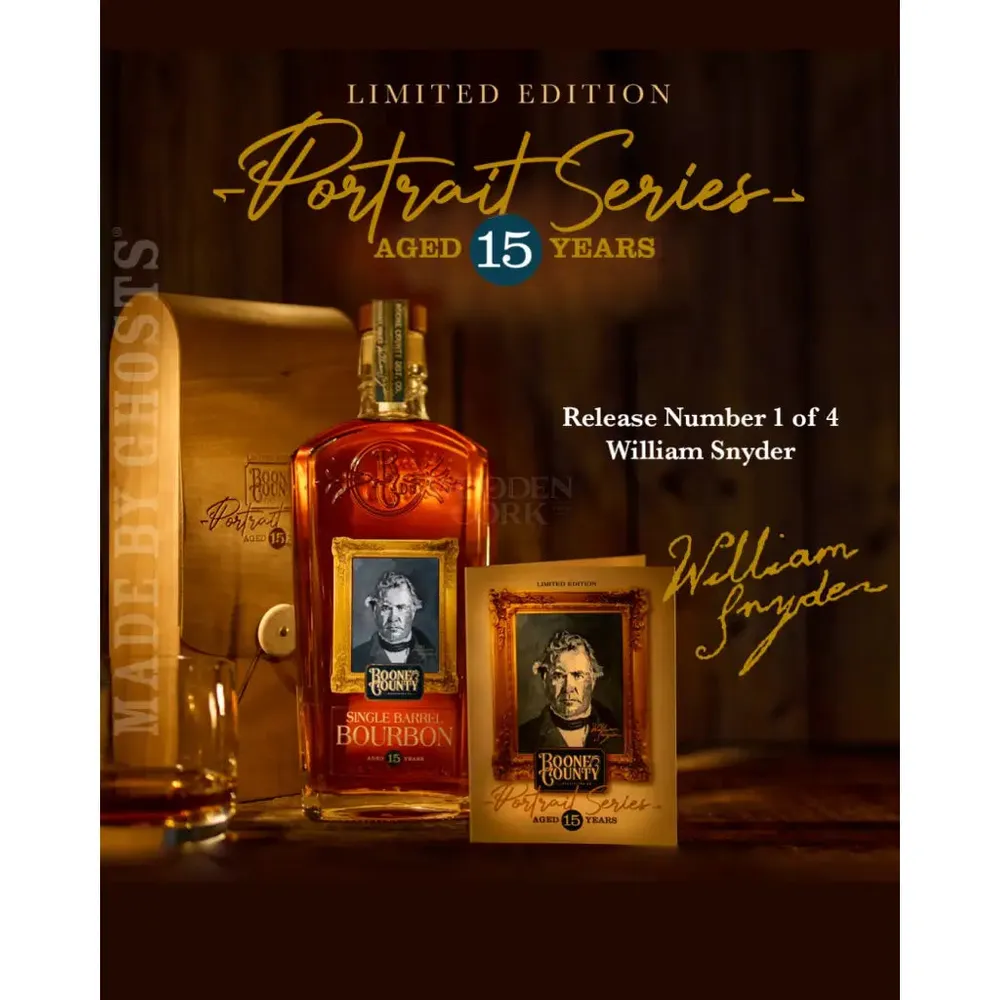 Boone County 15 Year Portrait Series (William Snyder) 119.8 Proof - Image 3