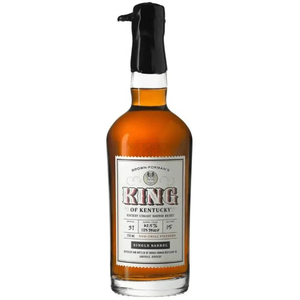 King Of Kentucky 15 Year Old Bourbon 2022 Release Single Barrel #26 126.9 Proof