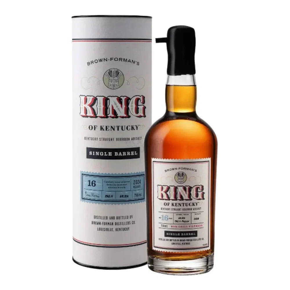 King Of Kentucky 16 Year Old Bourbon 2024 Release Single Barrel #24 125.7 Proof