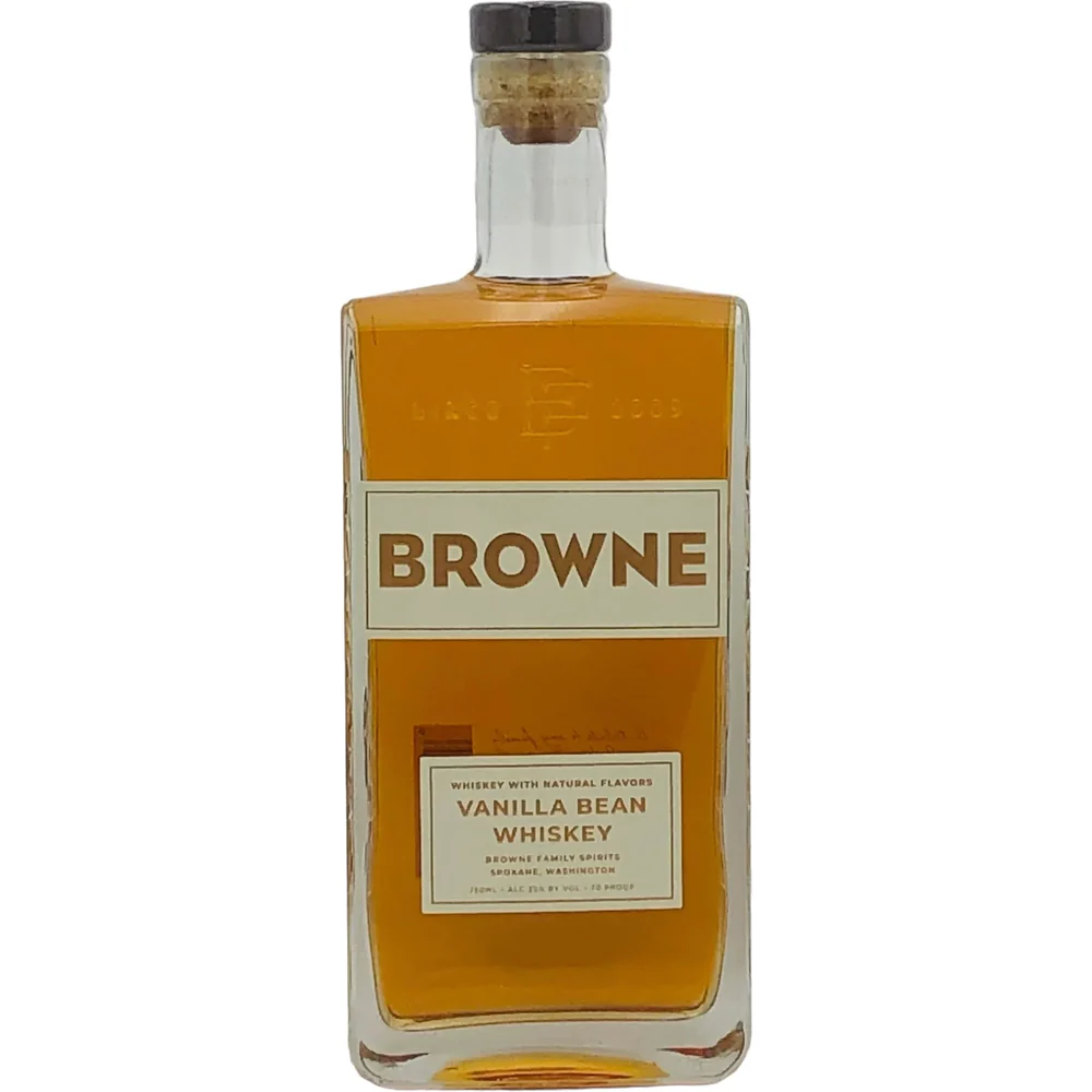 Browne Family Spirits Vanilla Bean Flavored Whiskey