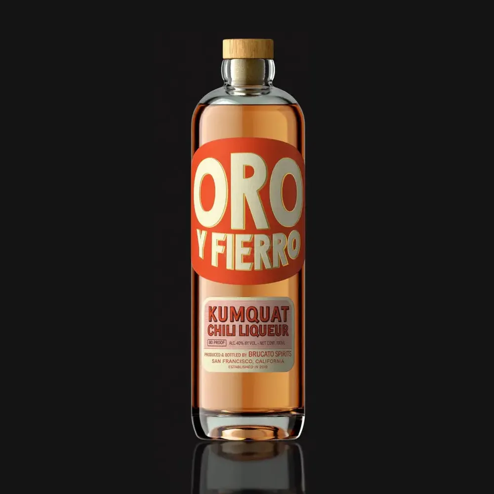 Brucato Amaro Oro Y Fierro Kumquat Chili Liqueur 700ml - Image 2