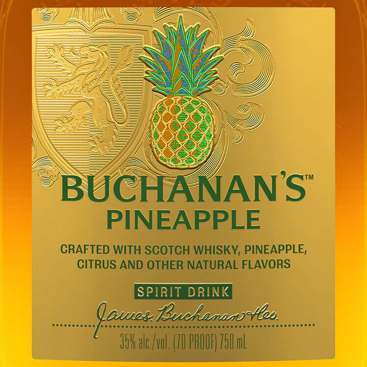 Buchanan's Pineapple Flavored Whiskey - Image 2