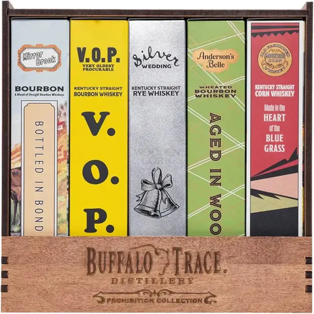 Buffalo Trace 2025 Prohibition Collection 5x375mL with Cigars - Image 2