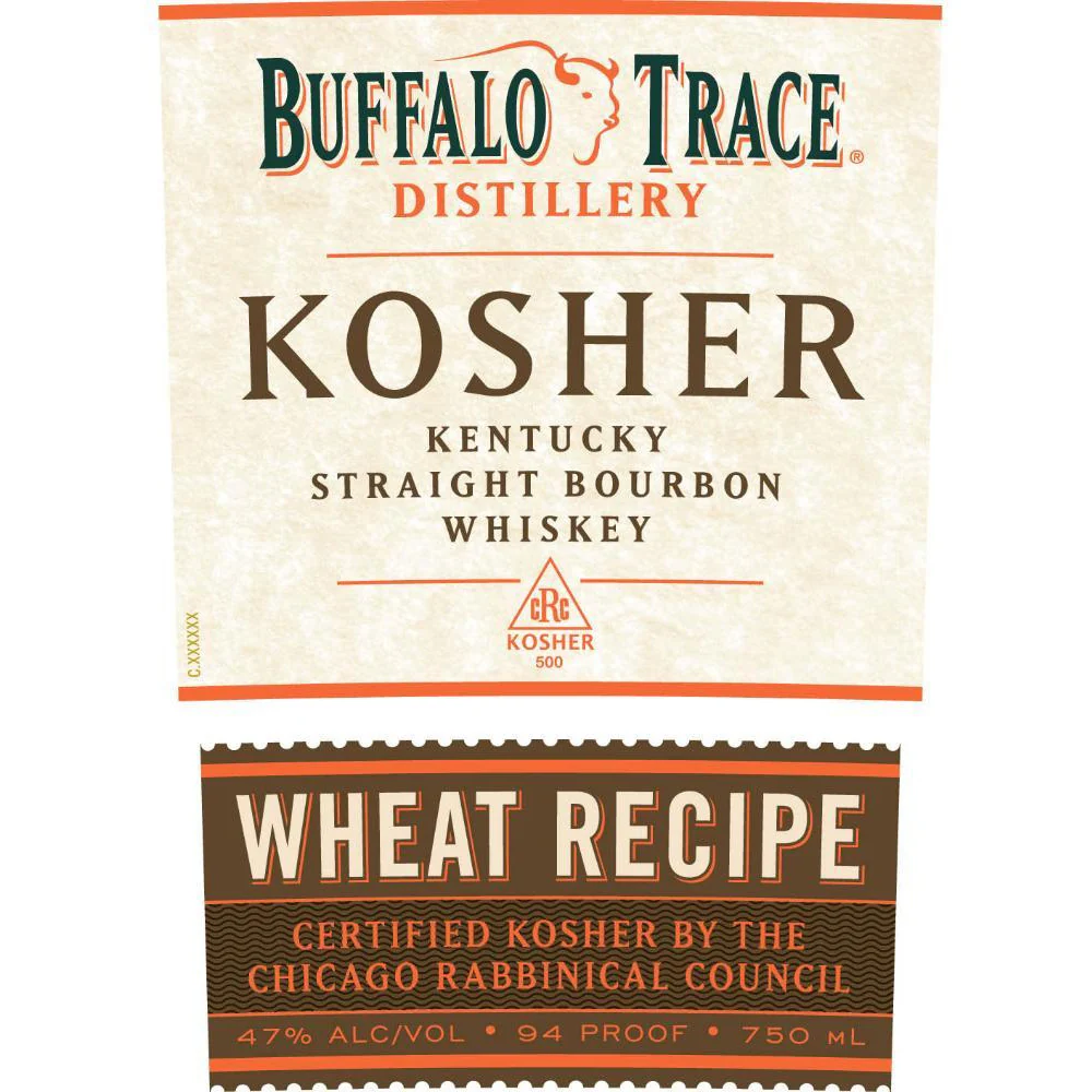 Buffalo Trace Kosher Wheat Recipe Bourbon - Image 2