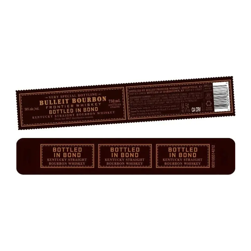Bulleit Bottled In Bond Straight Bourbon 750ml - Image 2