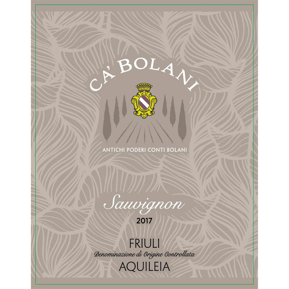 Ca'Bolani Friuli Aquileia Sauvignon Blanc 750ml