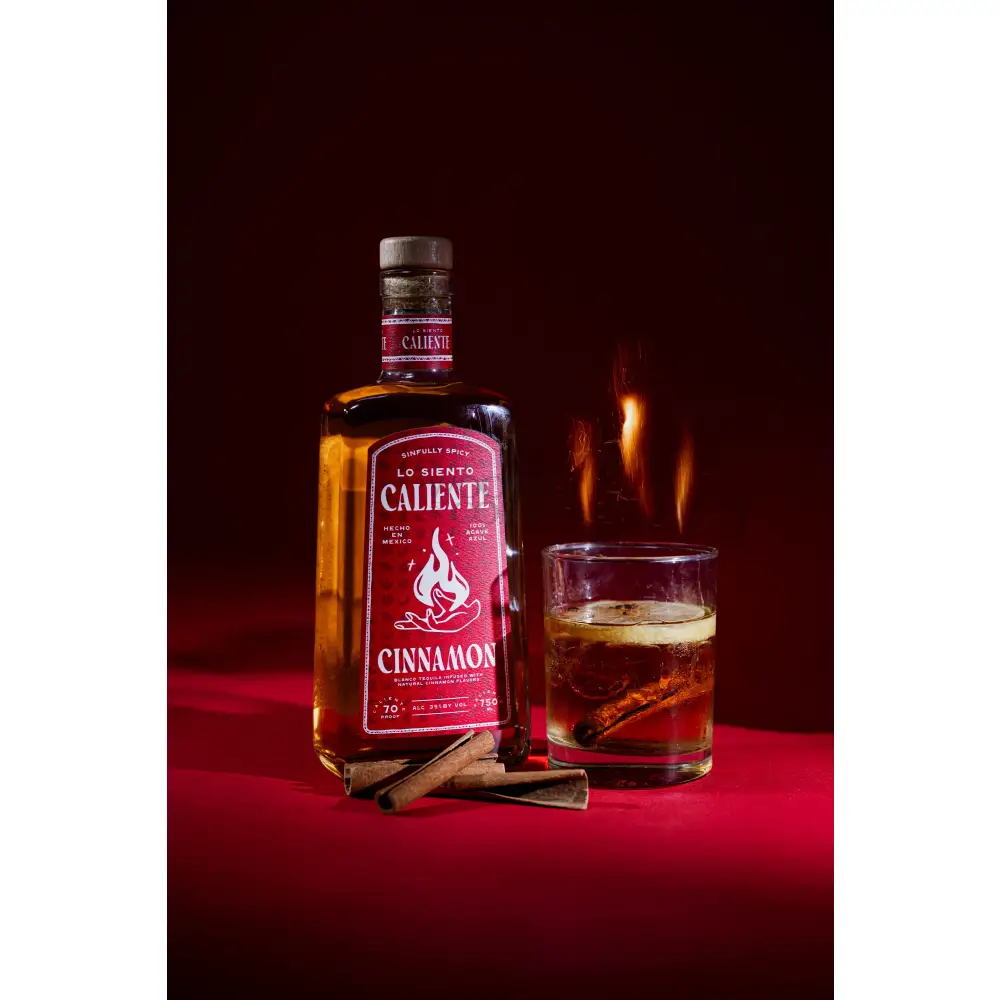Lo Siento Tequila Caliente Cinnamon Blanco Tequila 100% de Agave Azul - Image 4