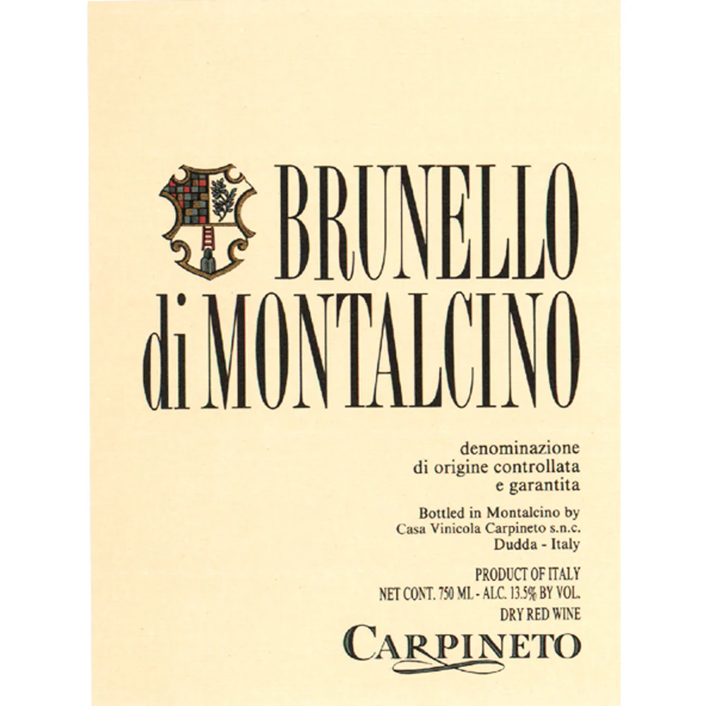 Carpineto Brunello Di Montalcino Sangiovese 750ml