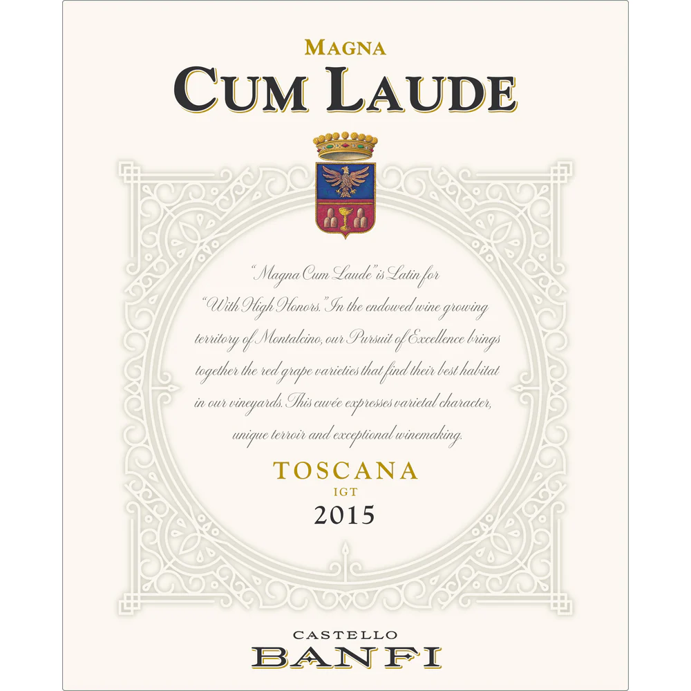 Castello Banfi Magna Cum Laude Toscana IGT Red Blend 750ml