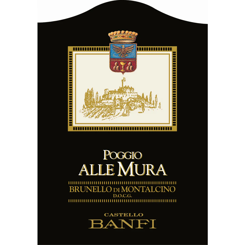 Castello Banfi Poggio Alle Mura Brunello Di Montalcino DOCG Sangiovese 750ml