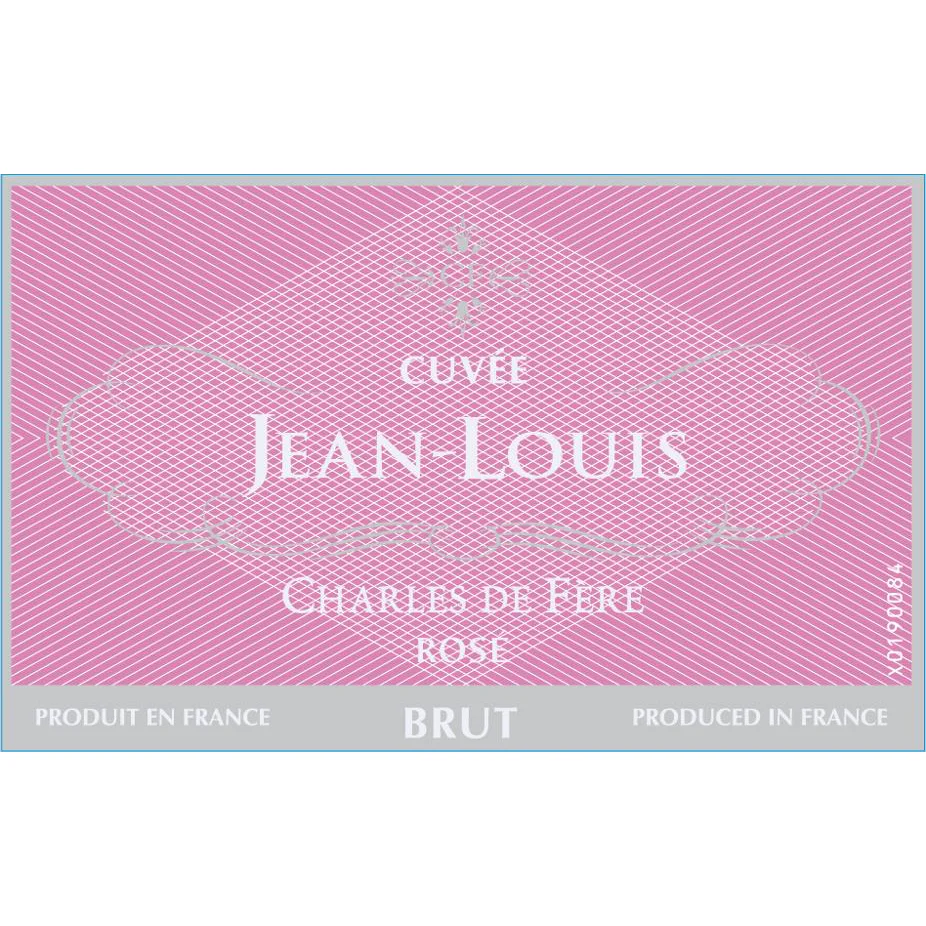 Charles de Fere Jean Louis France Sparkling Rose 750ml
