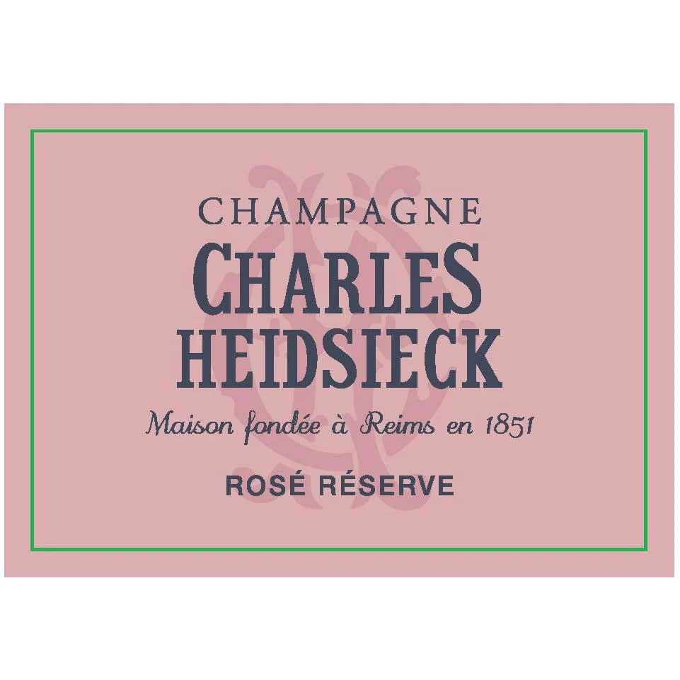 Charles Heidsieck Champagne Brut Rose Reserve Champagne Blend 750ml