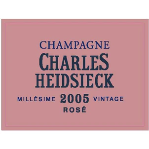 Charles Heidsieck Champagne Rosé Millésime (2005)