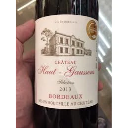 Chateau Fleur Haut Gaussens Bordeaux Superieur Red 750ml
