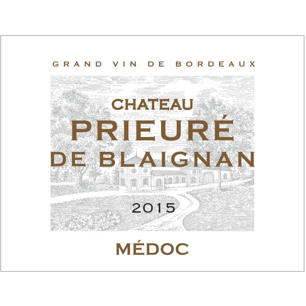 Chateau Prieure De Blaignan Medoc Red Bordeaux Blend 750ml