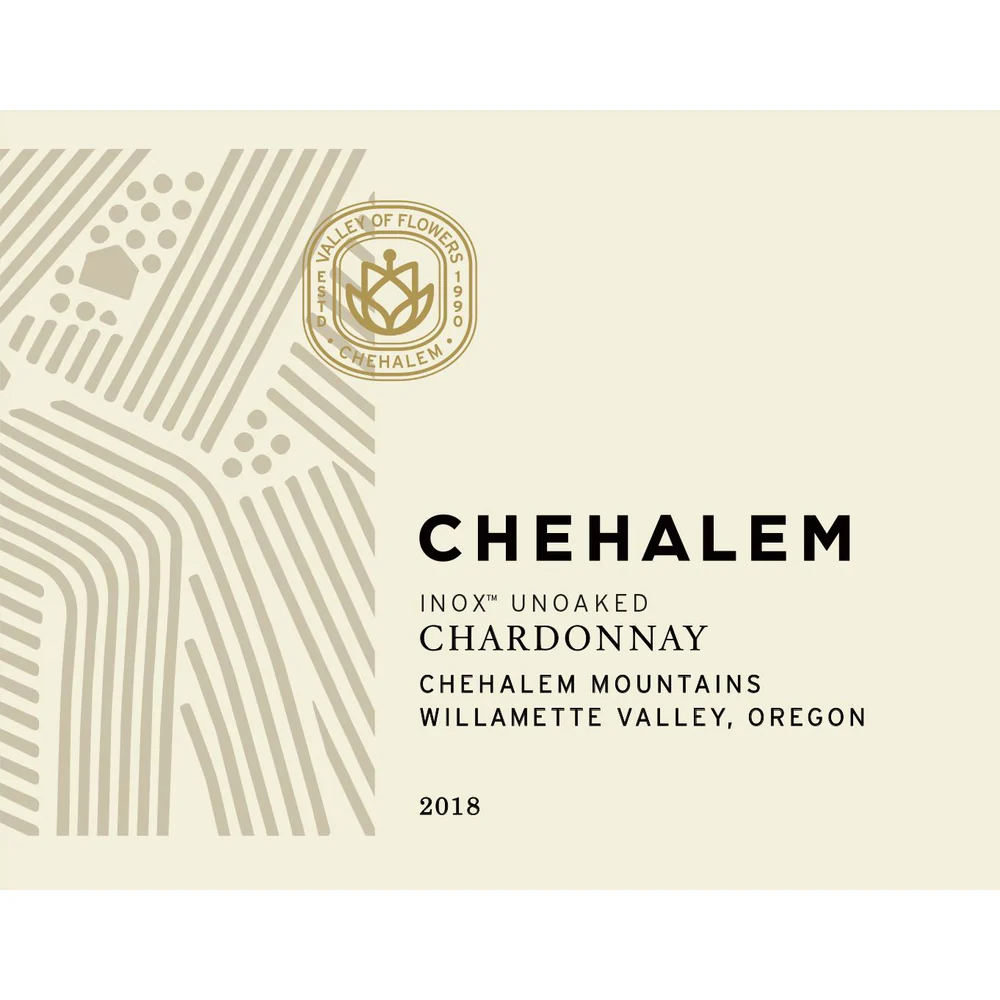 Chehalem Inox Unoaked Chardonnay 750ml