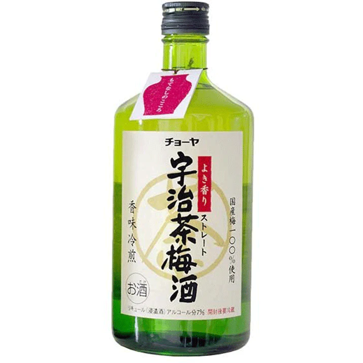 Choya Uji Green-Tea Flavored Umeshu Liqueur