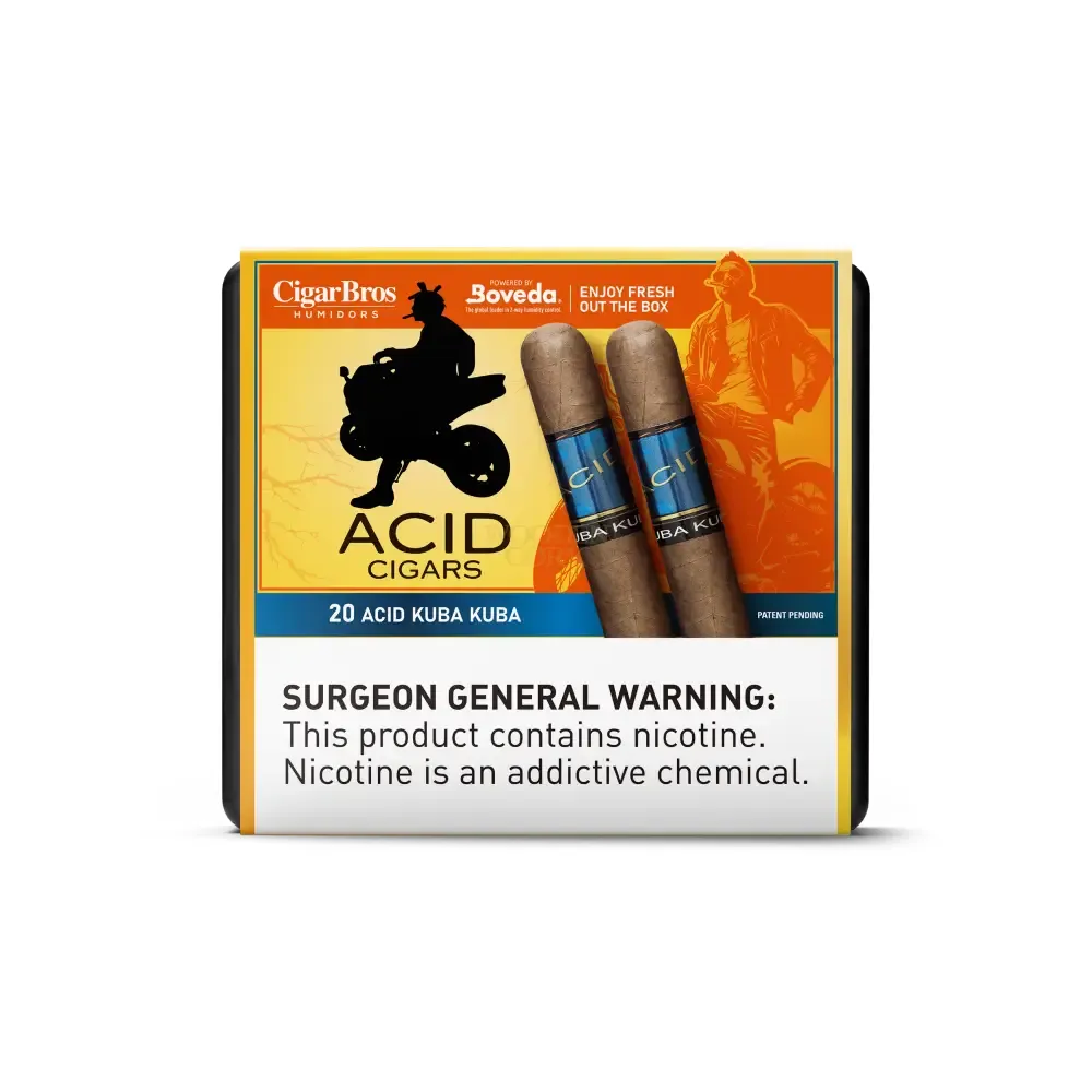 Acid Premium Cigars Set + Personal Humidor by CigarBros - Image 11
