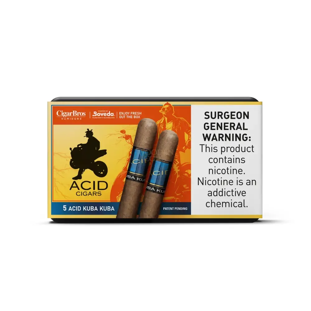 Acid Premium Cigars Set + Personal Humidor by CigarBros - Image 12